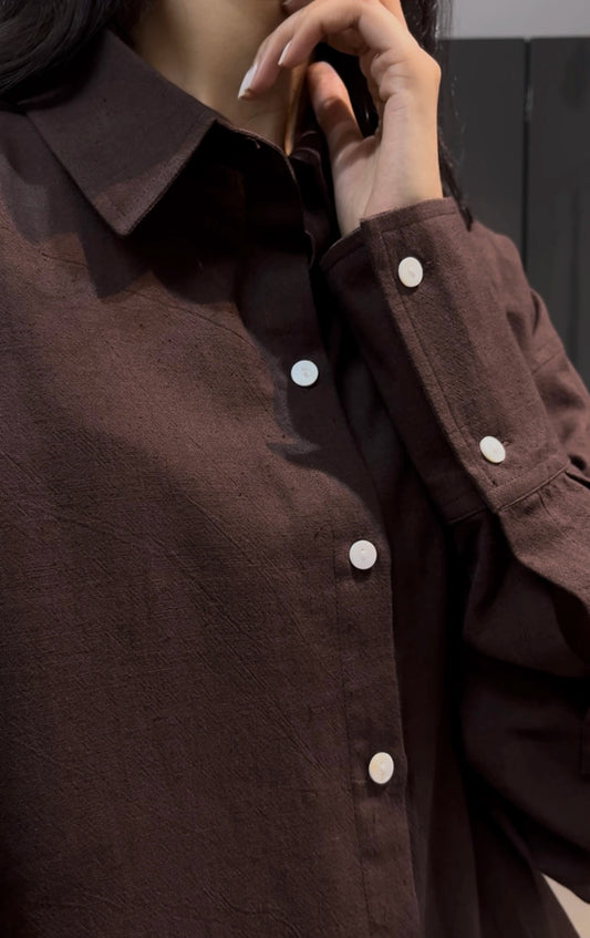 June Shirt ( 100% Handloom Cotton)